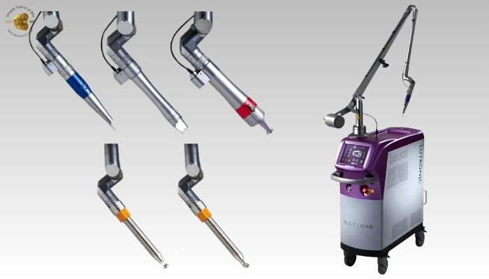 Máy laser Action II Nhiều đầu điều trị