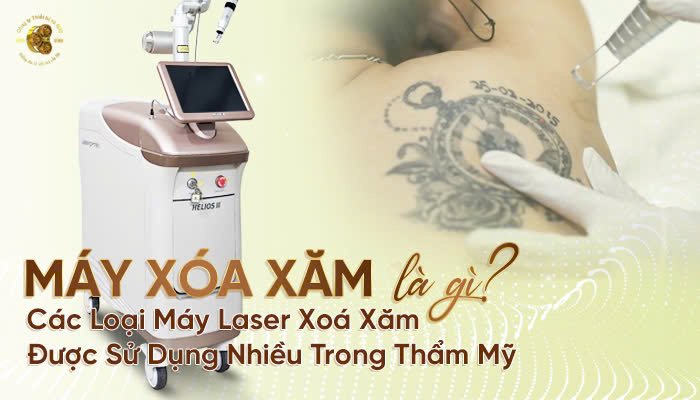 Máy xoá xăm, máy laser xoá xăm