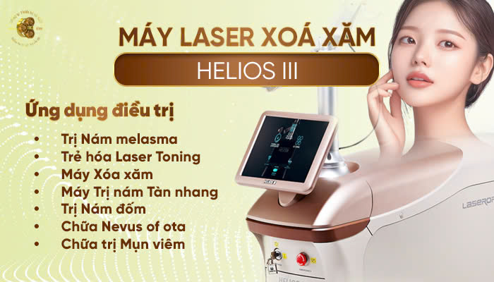 Công dụng điều trị của máy xóa xăm Laser