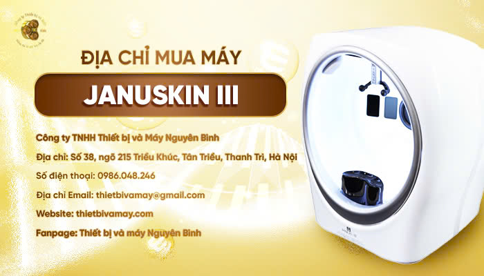 Địa Chỉ Mua Máy Phân Tích Da Januskin III