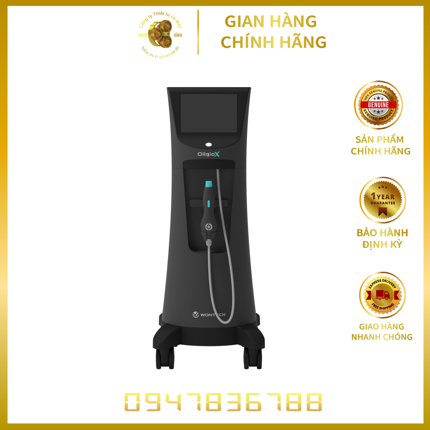 Oligio X Nâng cơ xóa nhăn, RF đơn cực