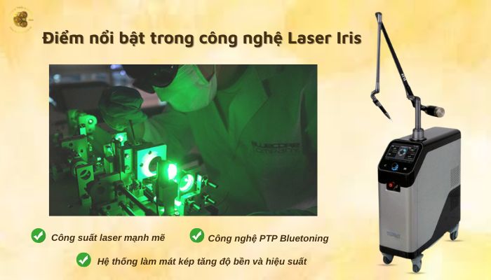 Điểm nổi bật trong công nghệ Laser Iris