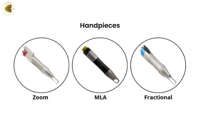 Hệ thống tay cầm và tính năng hỗ trợ điều trị