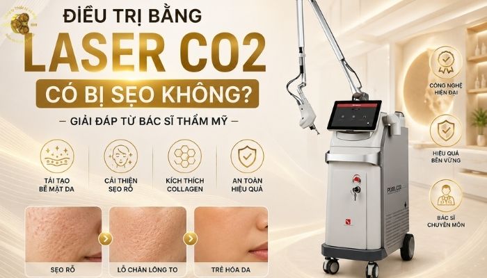 Điều trị bằng laser CO2 có bị sẹo không? Giải đáp từ bác sĩ thẩm mỹ