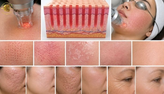 Công dụng của Laser CO2 Fractional trong trị sẹo, trẻ hóa da