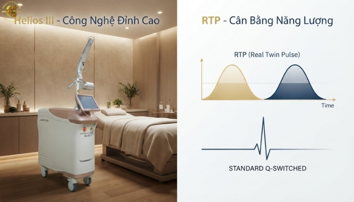 RTP trên Laser Helios III là gì?