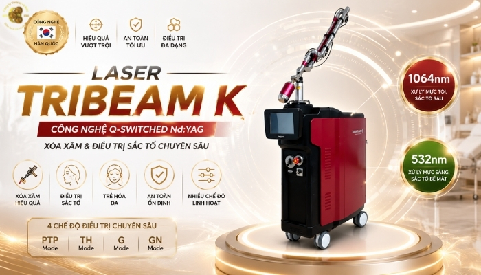 Máy Laser Tribeam K Hàn Quốc