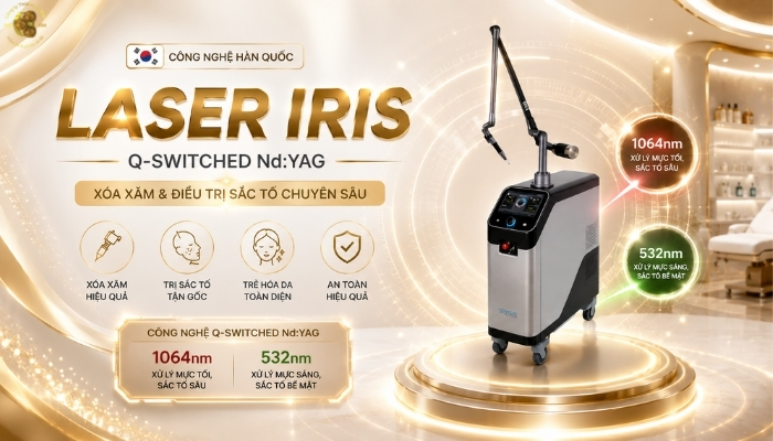 Máy Laser Iris Hàn Quốc: