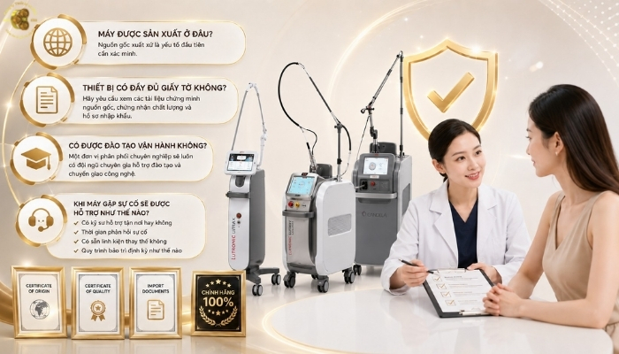 Những câu hỏi nên đặt ra trước khi quyết định mua máy thẩm mỹ